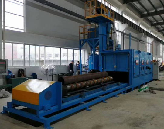 衢州喷砂机在管道除锈中的现场施工应用